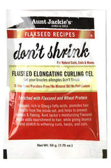 Aunt Jackie's "Don't Shrink" Flaxseed Elongating Curl Gel Packette
