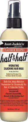 Aunt Jackie's Flaxseed Recipes "Half & Half" Hydrating Silkening Hair Milk