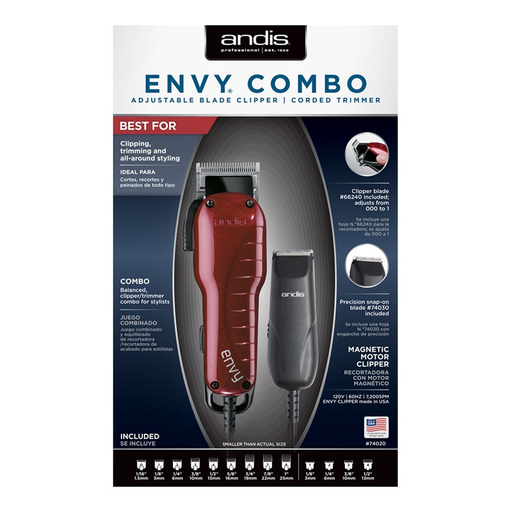 Andis Envy Clipper & Trimmer Combo
