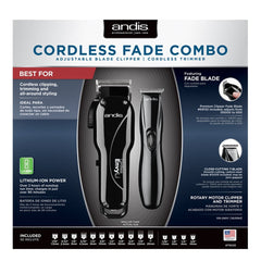 Andis Cordless Envy Li Fade Combo