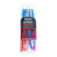 Annie Professional Comb Set 10pc - Assorted