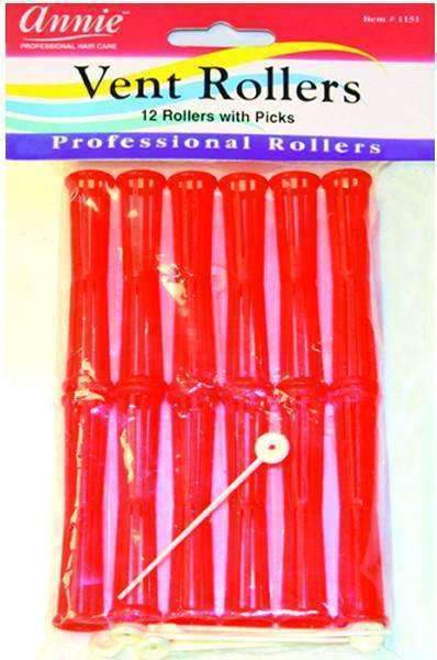 Annie Vent Rollers w/ Picks - Medium #1151