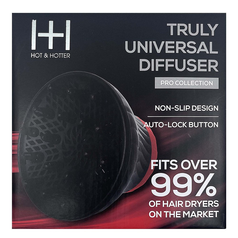 Hot & Hotter Truly Universal Diffuser Black & Red #2979