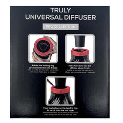 Hot & Hotter Truly Universal Diffuser Black & Red #2979