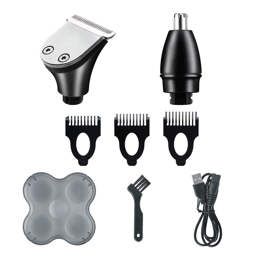 Hot & Hotter 4-in-1 Head Shaver & Grooming Kit #5798