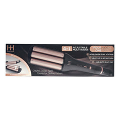 Hot & Hotter 4-in-1 Adjustable Multi-Waver Black & Rose Gold #5996