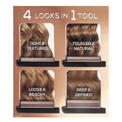 Hot & Hotter 4-in-1 Adjustable Multi-Waver Black & Rose Gold #5996