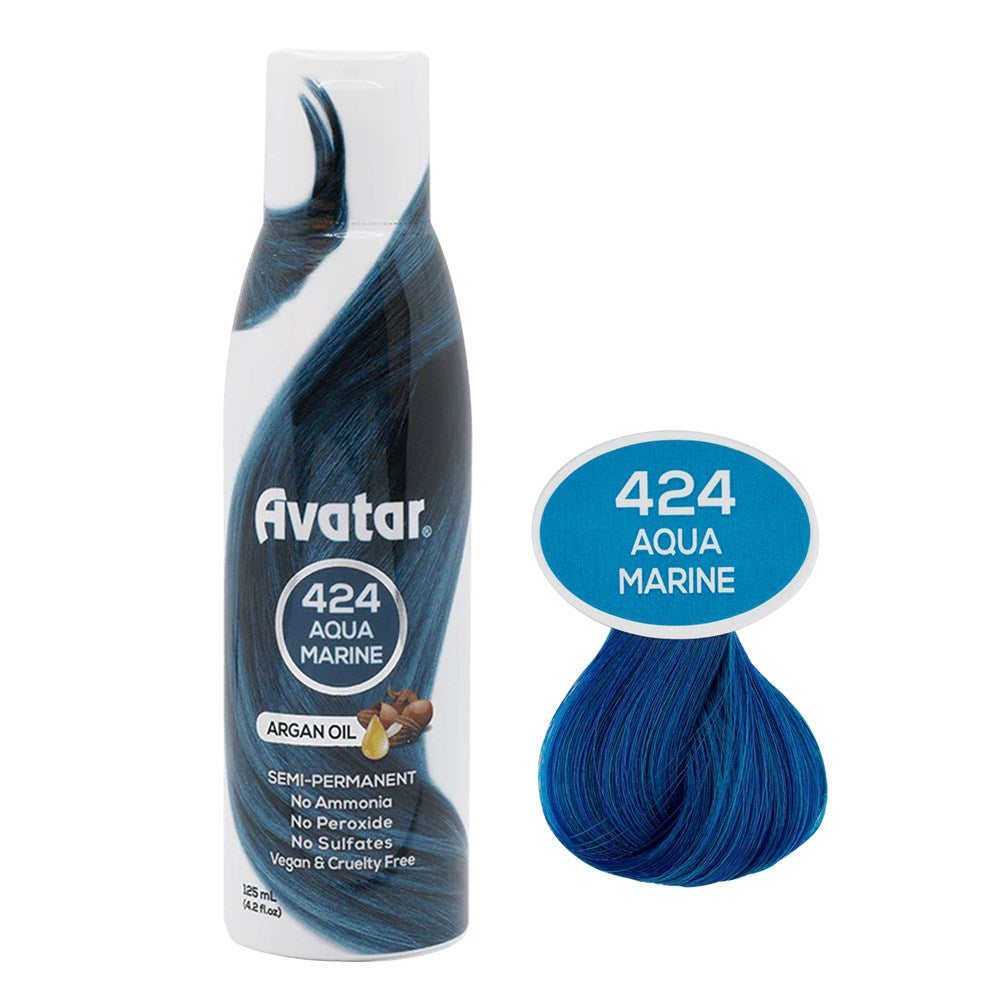 Avatar Luminous Semi-Permanent Hair Color - 424 Aqua Marine