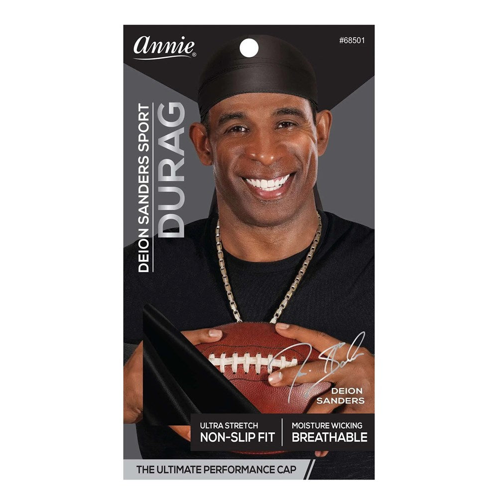 Annie Deion Sanders Sport Durag - Black #68501