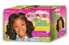 African Pride Dream Kids Olive Miracle No Lye Creme Relaxer System Regular