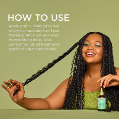 African Pride Feel It Formula Peppermint, Rosemary & Sage Strengthening Oil