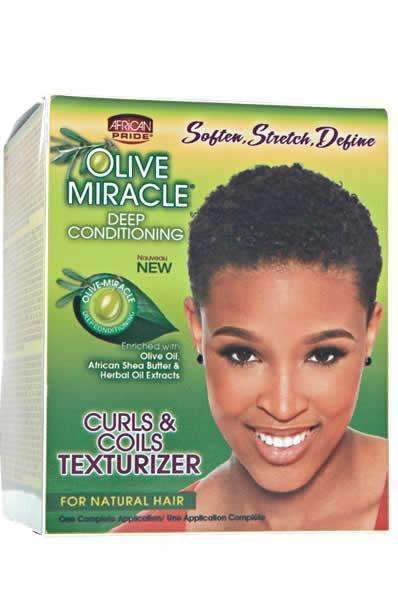 African Pride Olive Miracle Curls & Coils Texturizer