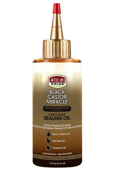 African Pride Black Castor Miracle Hair & Scalp Sealing Oil