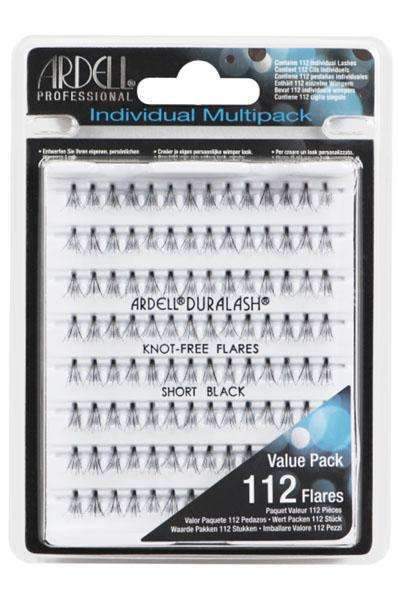 Ardell Individual Lashes Multipack - Knot Free Flares Short Black