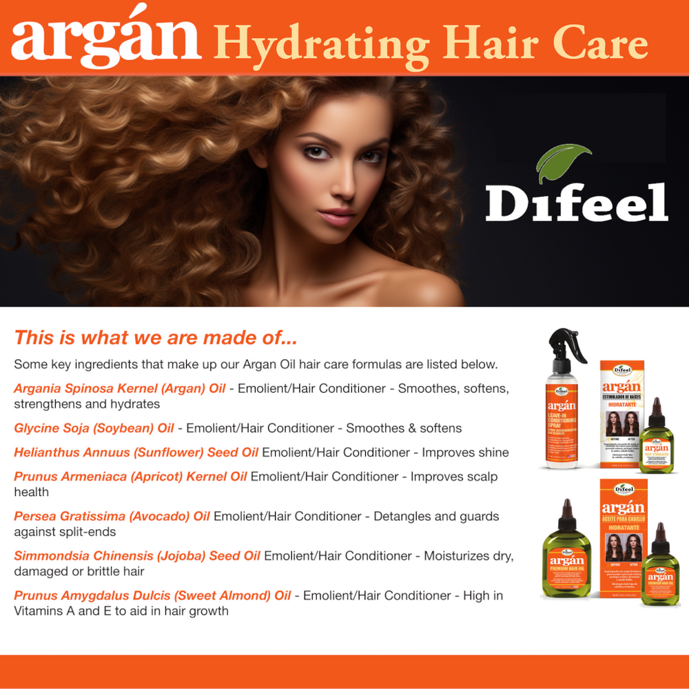 Difeel Argan Hydrating Leave-in Conditioning Spray