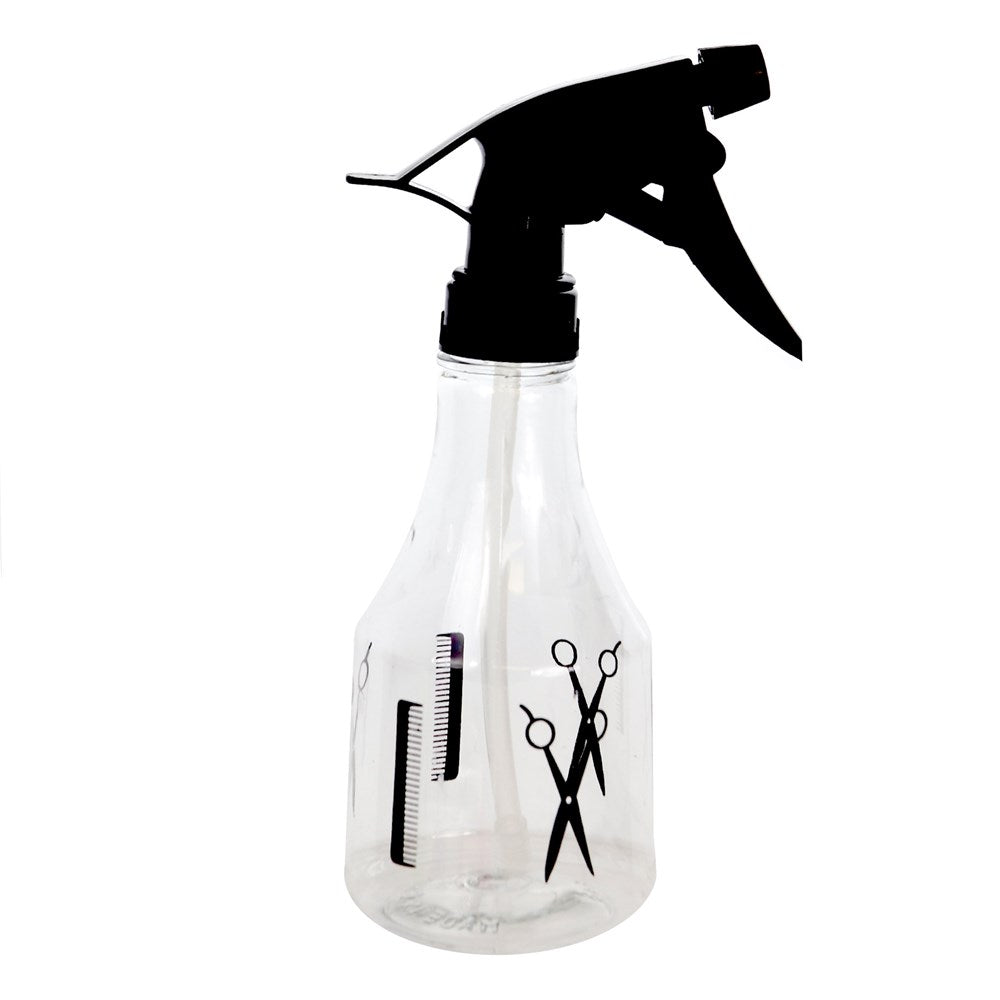 Spray Bottle w/ Scissor Print Medium