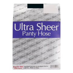 Ultra Sheer Panty Hose 6pk - Jet Black