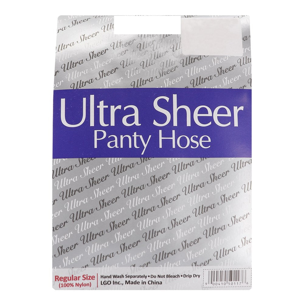 Ultra Sheer Panty Hose 6pk - White
