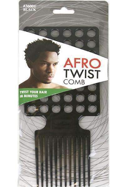 AfroTwist Comb #36001 Black