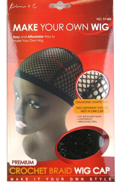 Premium Crochet Braid Wig Cap #91488