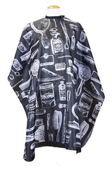 Cutting Cape w/ Button - Black #91539