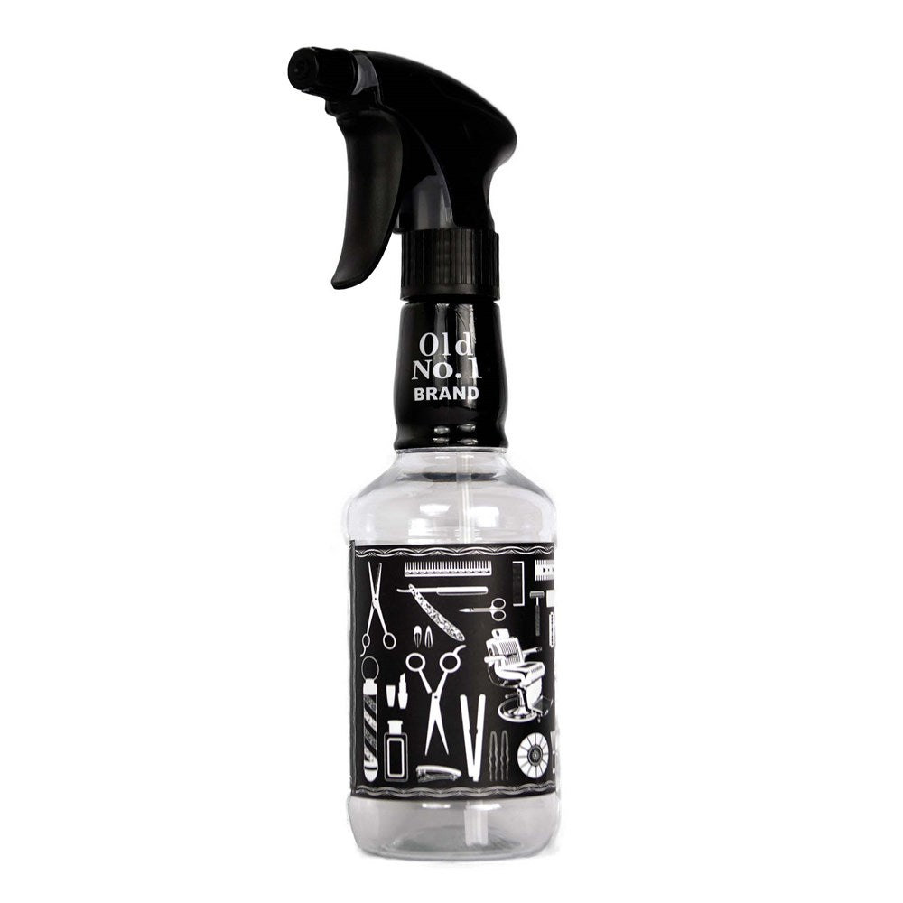 Barber Round Spray Bottle - Clear