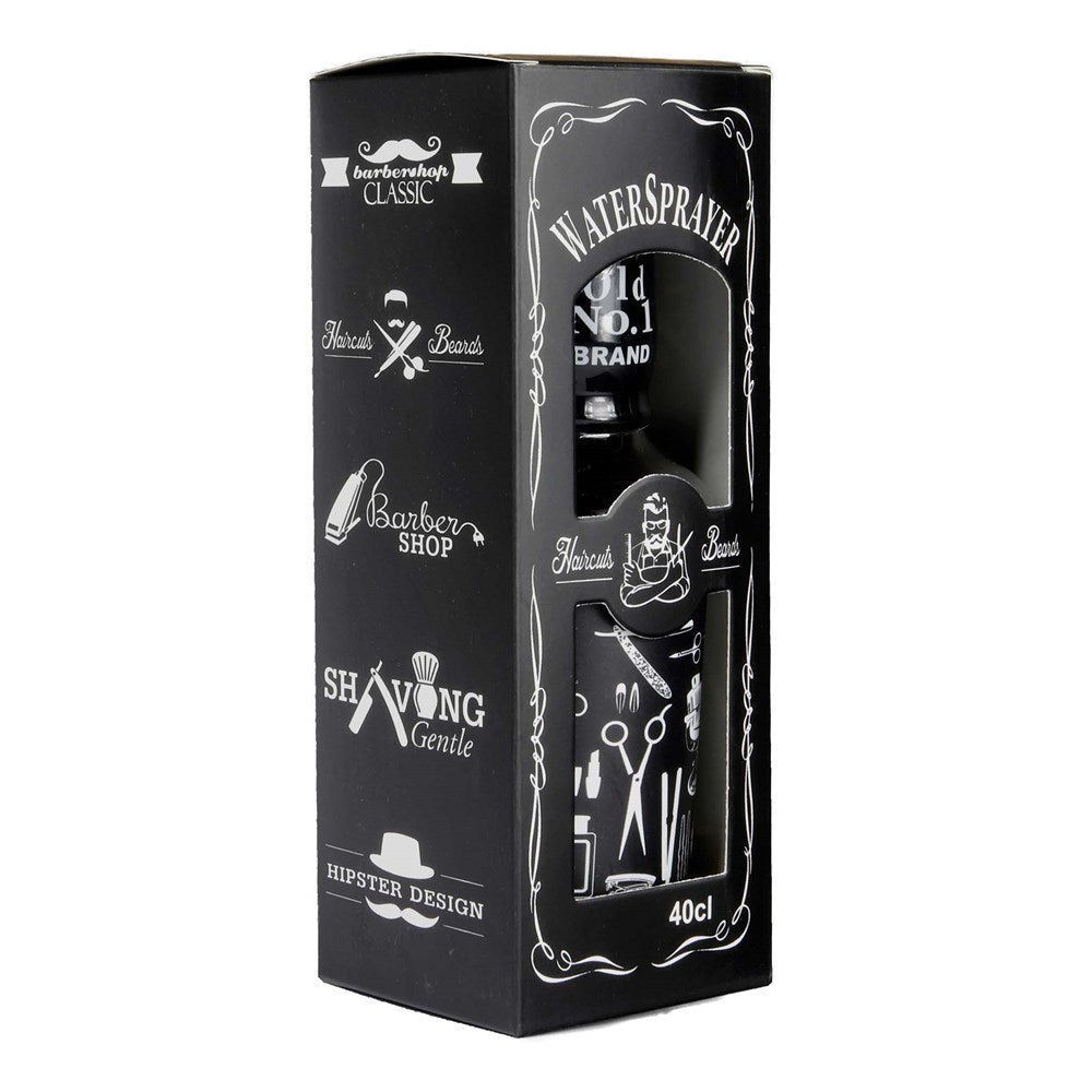 Barber Round Spray Bottle - Brown