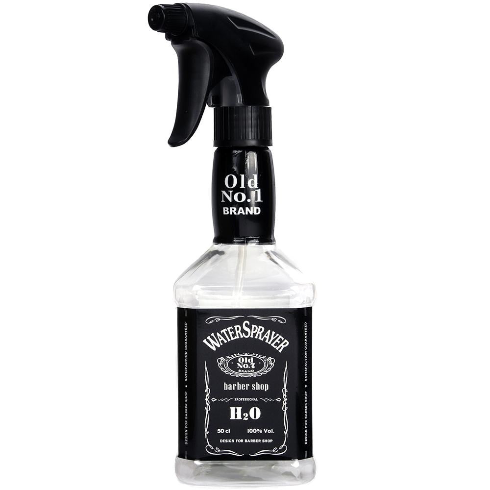 Square Barber Spray Bottle 11oz - Clear
