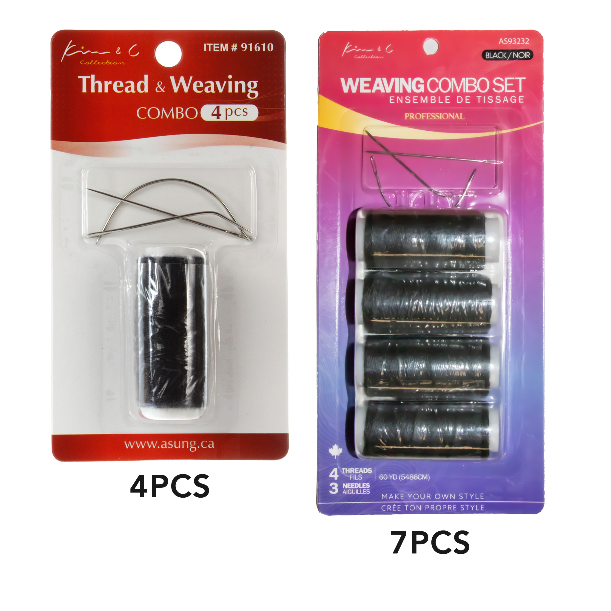 KIM & C Threads & Needles Weaving Combo