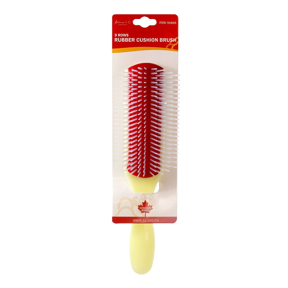 9 Row Rubber Cushion Brush #91665
