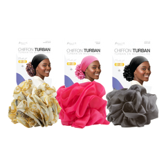 Kim & C Premium chiffon Turban