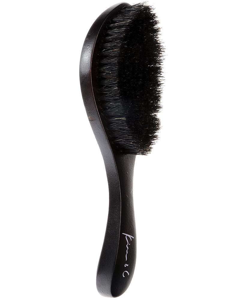Premium Boar Curved Wave Brush - Soft #97749
