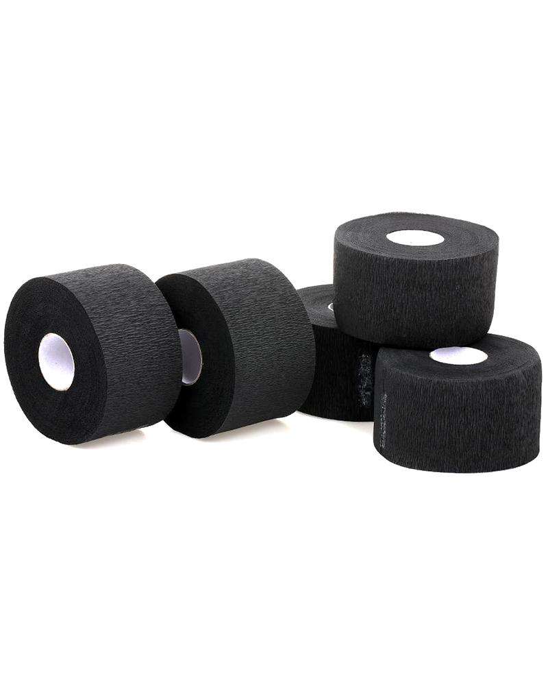Neck Ruffles Strip Rolls Waterproof - Black 5 Rolls