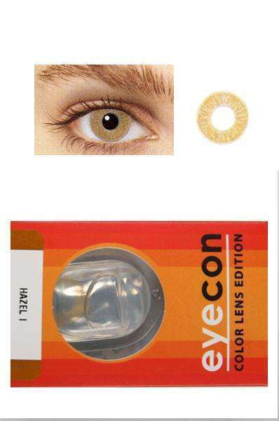 Eyecon Colour Lenses - 1 Tone Hazel