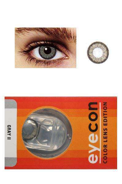 Eyecon Colour Lenses - 2 Tone Grey