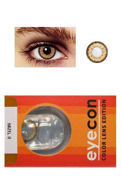 Eyecon Colour Lenses - 2 Tone Hazel