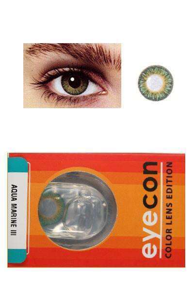 Eyecon Colour Lenses - 3 Tone Aqua Marine