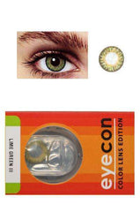 Eyecon Colour Lenses - 3 Tone Lime Green