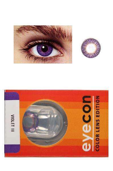 Eyecon Colour Lenses - 3 Tone Violet