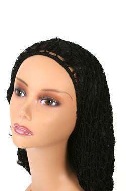 Magic Collection Extra Large Thick Hair Net Black