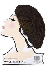 24 Thin Hair Nets - Brown
