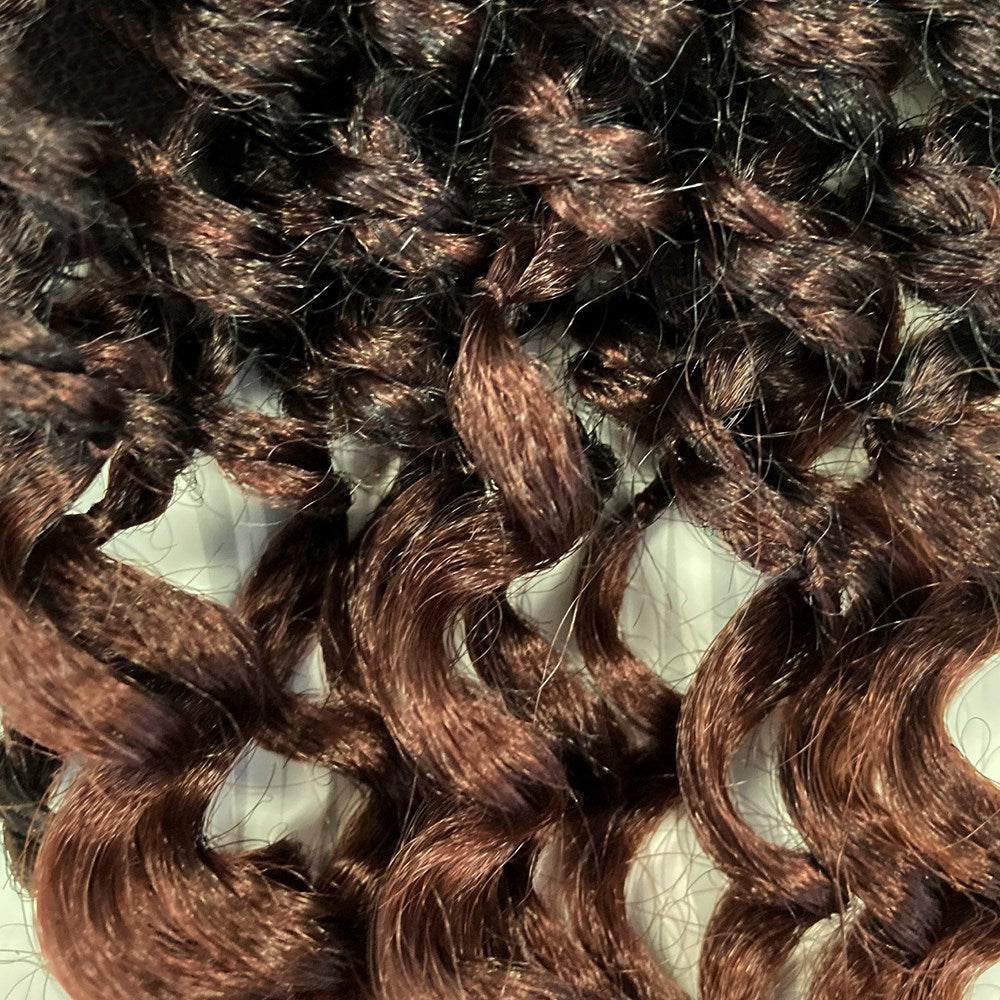 Double Deep Corkscrew Crochet Braid 18"