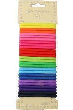 27pcs Ponytail Holders Assorted