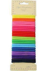 27pcs Ponytail Holders Assorted