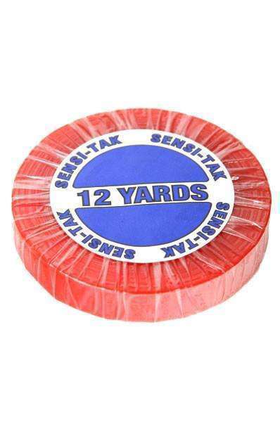 Sensi-Tack Clear Tape w/ Red Liner ½"