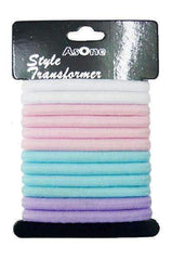 12pcs Ponytail Holders Assorted