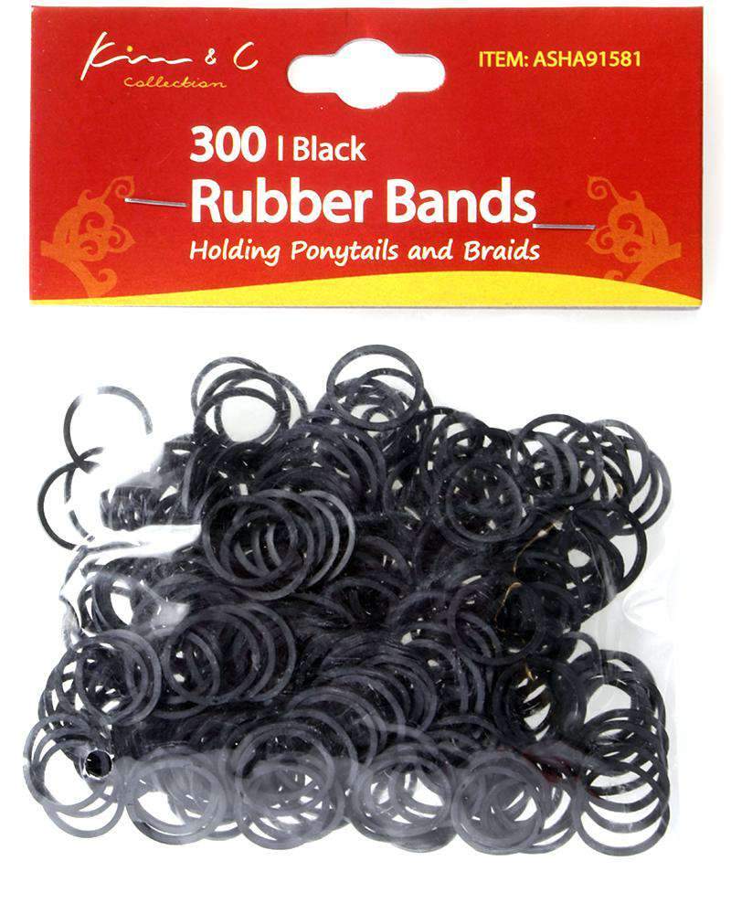 300 Rubber Band - Black #91581