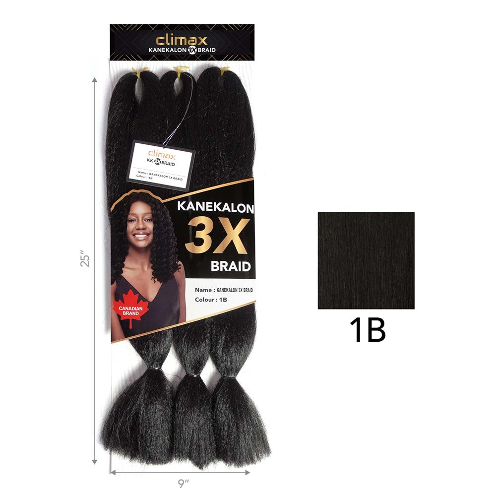 3X Kanekalon Braid 25"