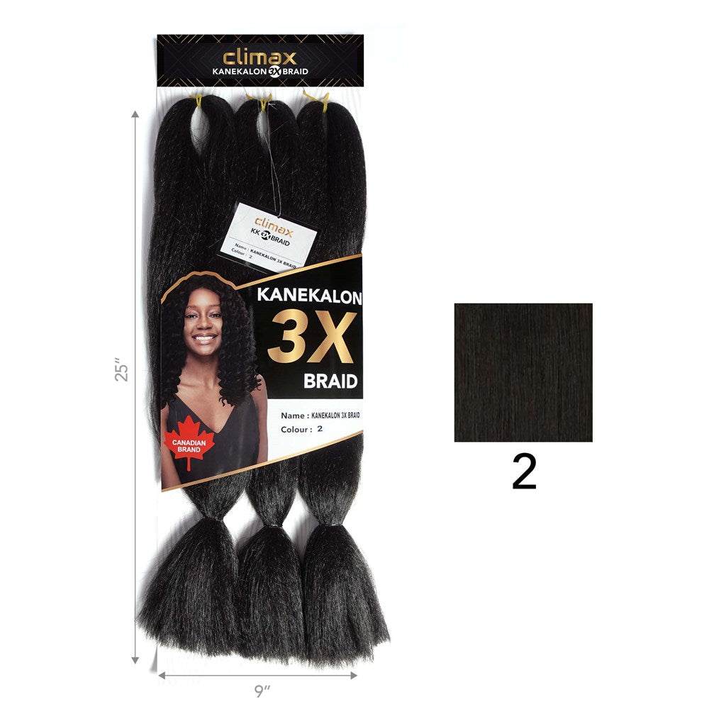 3X Kanekalon Braid 25"