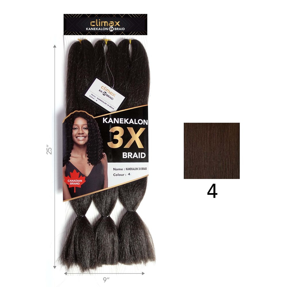 3X Kanekalon Braid 25"
